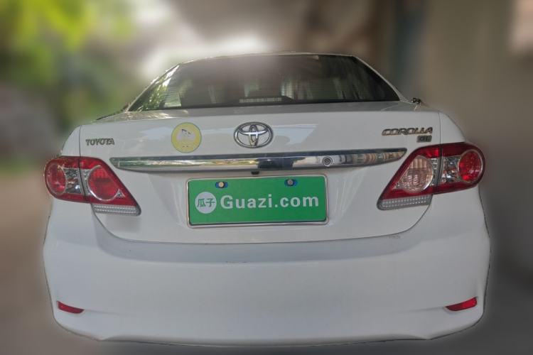 Used Toyota Corolla 2013 Special Edition 1.6L Automatic GL Cool Model Rear