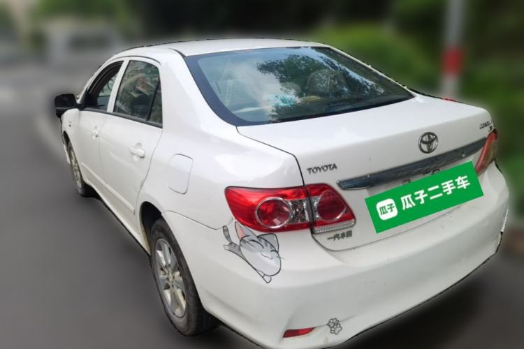 Used Toyota Corolla 2013 Special Edition 1.6L Automatic Cool GL Model Rear Left 45 Deg