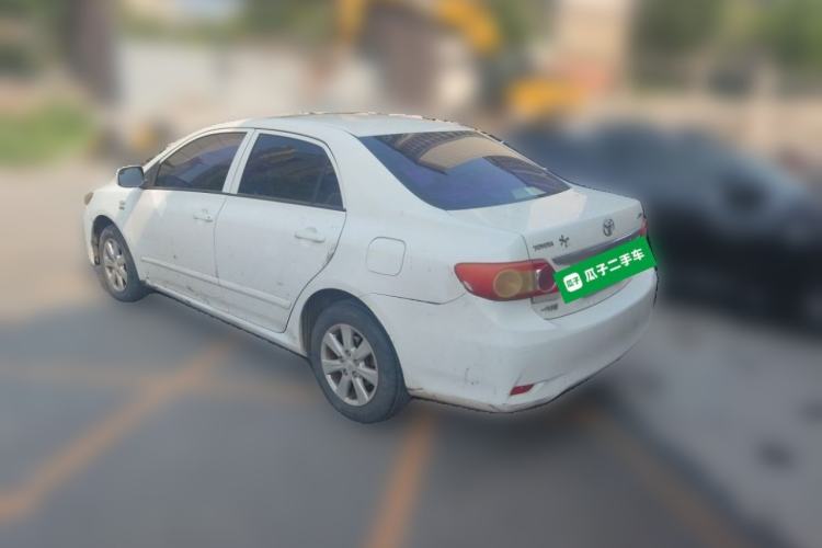 Used Toyota Corolla 2013 Special Edition 1.6L Automatic Cool GL Model Rear Left 45 Deg