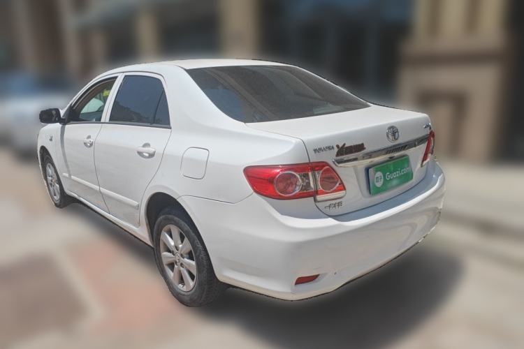 Used Toyota Corolla 2013 Special Edition 1.6L Manual Cool GL Model Rear Left 45 Deg