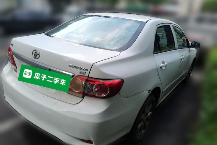 Used Toyota Corolla 2013 Special Edition 1.6L Automatic Cool GL Model Rear Right 45 Deg