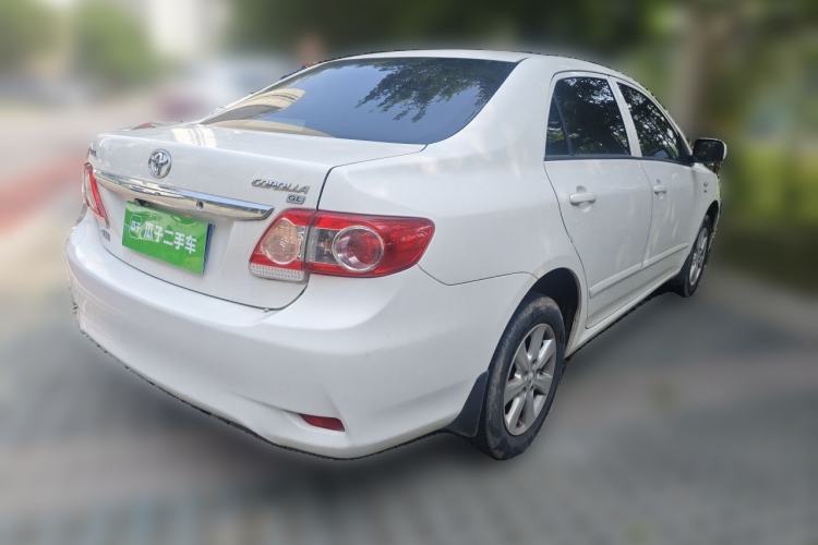 Used Toyota Corolla 2013 Special Edition 1.6L Manual Cool GL Model Rear Right 45 Deg
