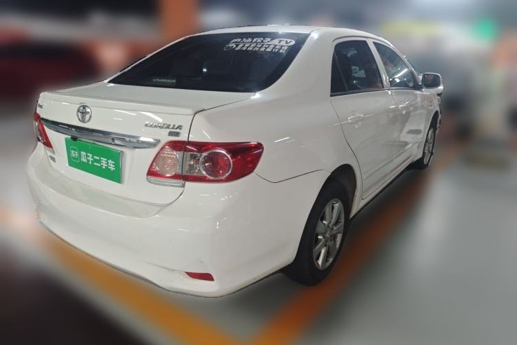 Used Toyota Corolla 2013 Special Edition 1.6L Automatic Cool GL Model Rear Right 45 Deg