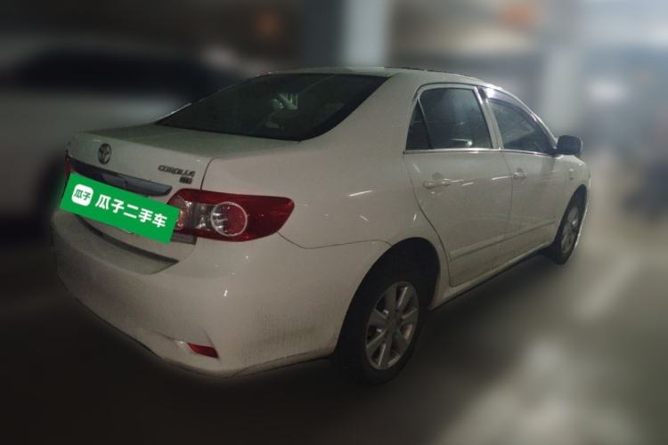 Used Toyota Corolla 2013 Special Edition 1.6L Automatic Cool GL Model Rear Right 45 Deg
