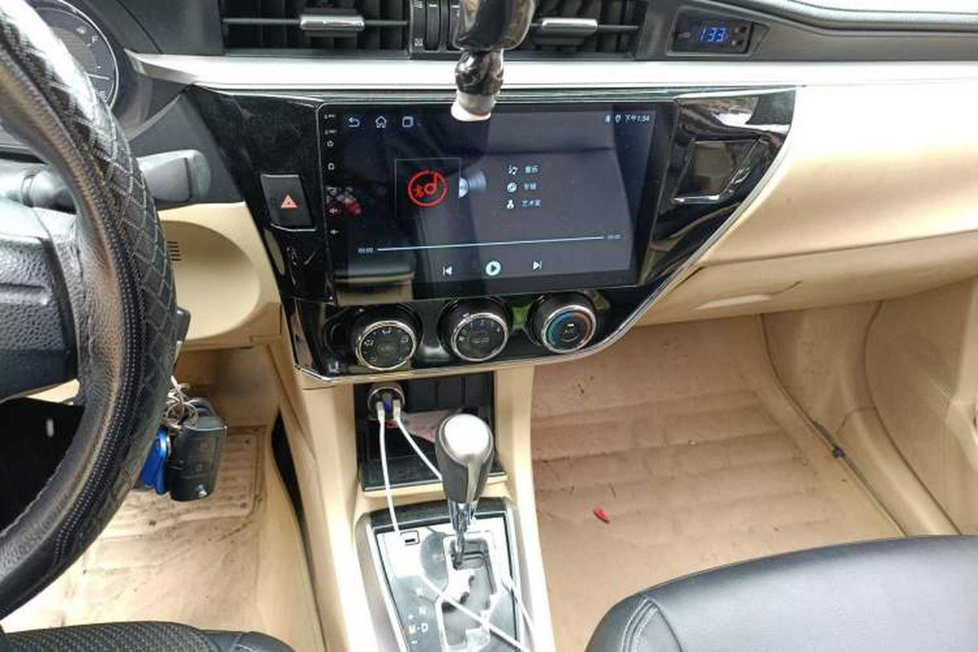 Used Toyota Corolla 2014 1.6L CVT GL Audio And AC Panel