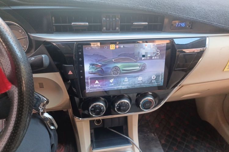 Used Toyota Corolla 2014 1.6L Manual GL Audio And AC Panel
