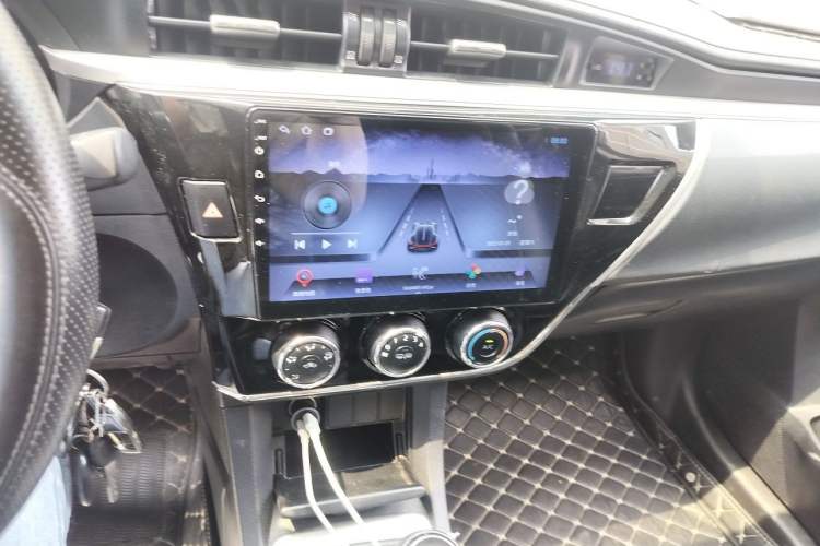 Used Toyota Corolla 2014 1.6L Manual GL Audio And AC Panel