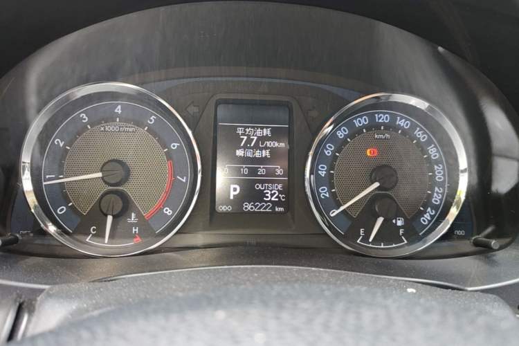 Used Toyota Corolla 2014 1.6L CVT GL-i Leather Edition Instrument Cluster