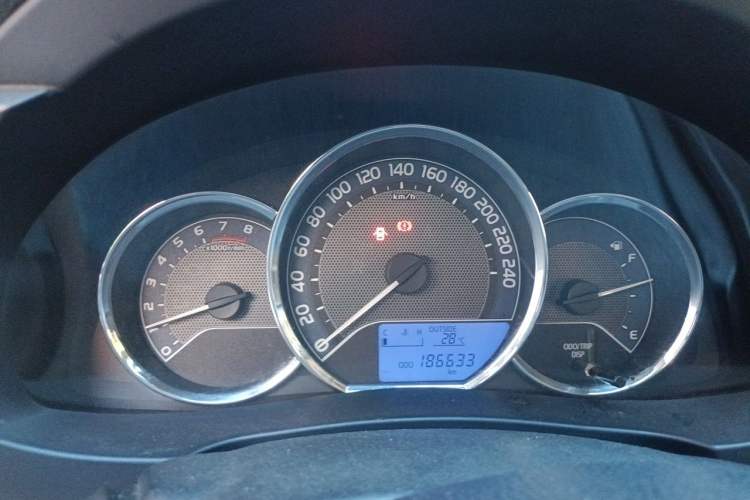 Used Toyota Corolla 2014 1.6L Manual GL Instrument Cluster