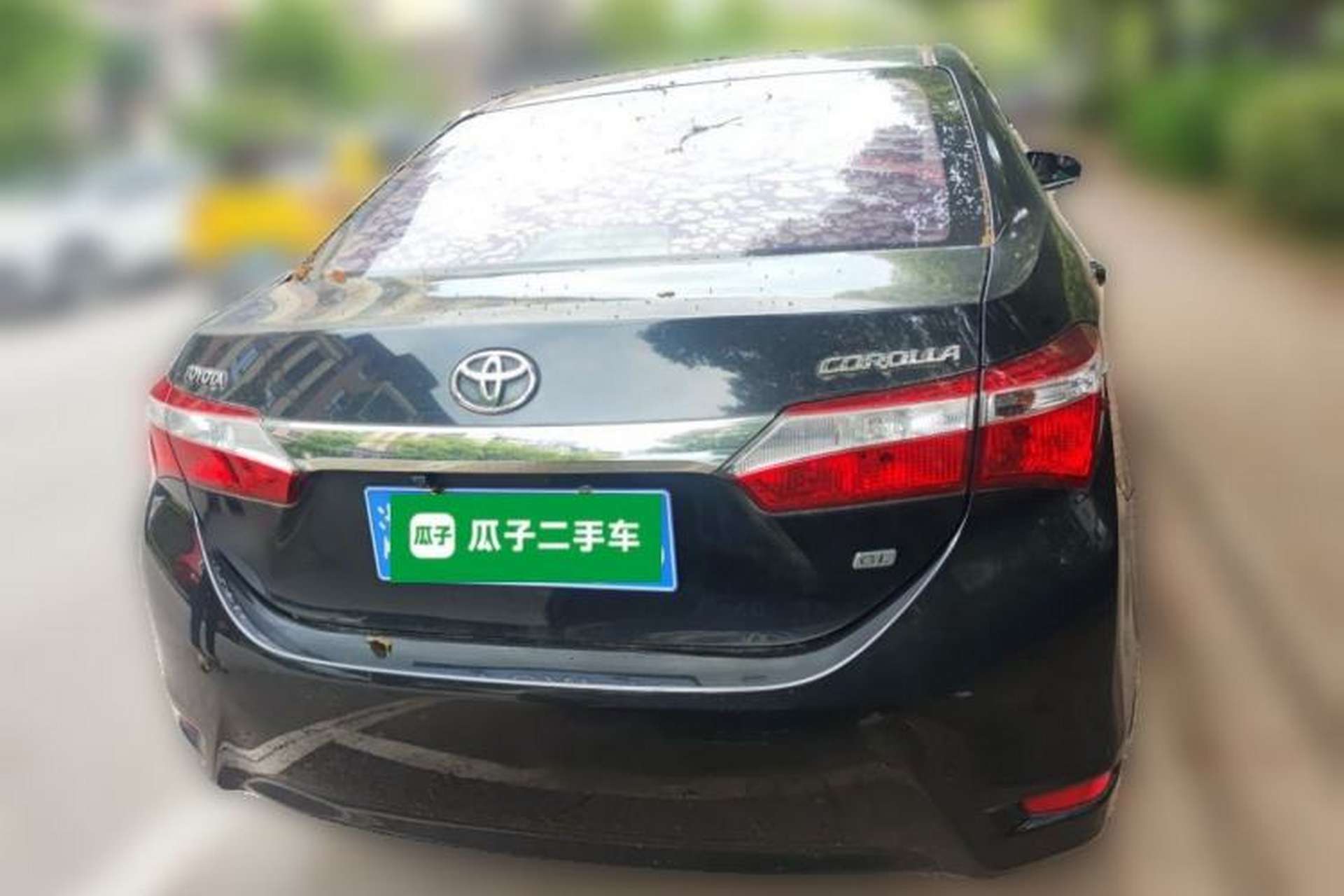 Used Toyota Corolla 2014 1.6L Manual GL Rear