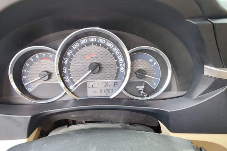 Used Toyota Corolla 2014 1.6L CVT GL Instrument Cluster