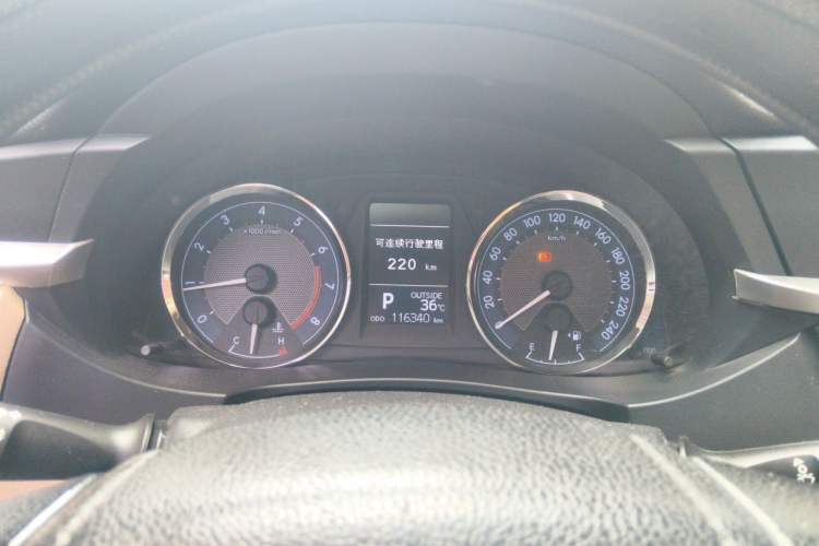 Used Toyota Corolla 2014 1.6L CVT GL-i Instrument Cluster