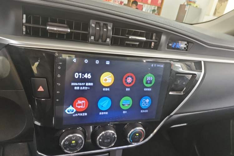 Used Toyota Corolla 2014 1.6L CVT GL Audio And AC Panel
