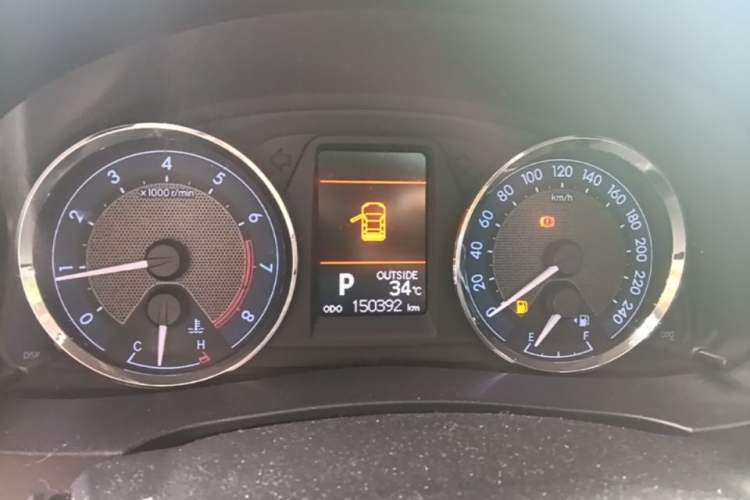 Used Toyota Corolla 2014 1.6L CVT GL-i Instrument Cluster