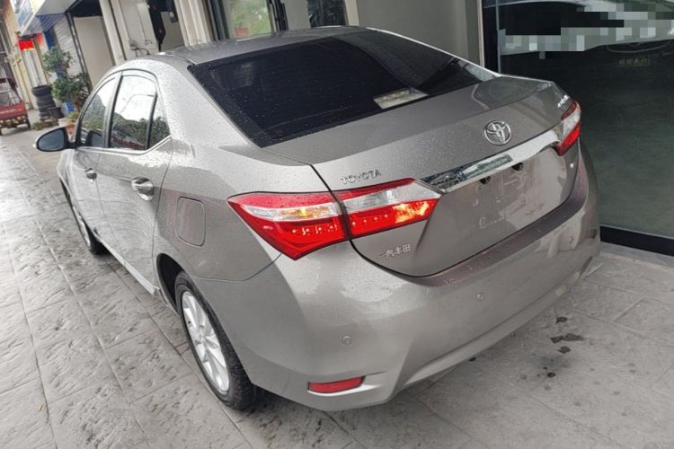 Used Toyota Corolla 2014 1.6L CVT GL-i Leather Edition Rear Left 45 Deg