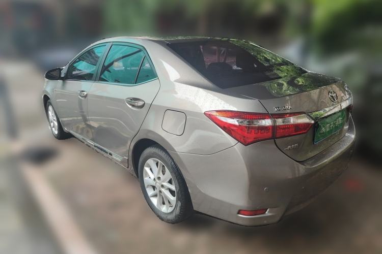 Used Toyota Corolla 2014 1.6L CVT GL-i Leather Edition Rear Left 45 Deg