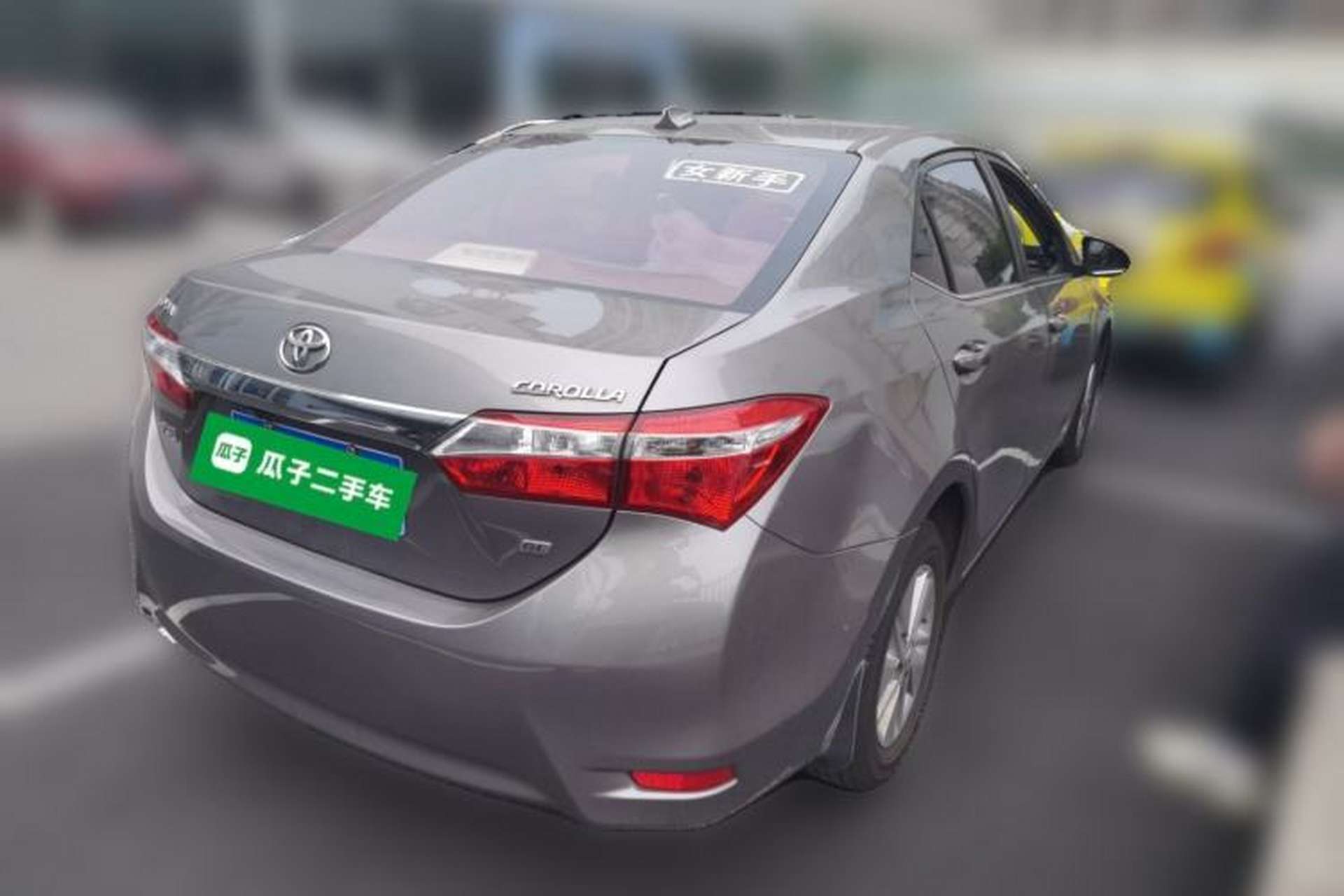 Used Toyota Corolla 2014 1.6L CVT GL Rear Right 45 Deg
