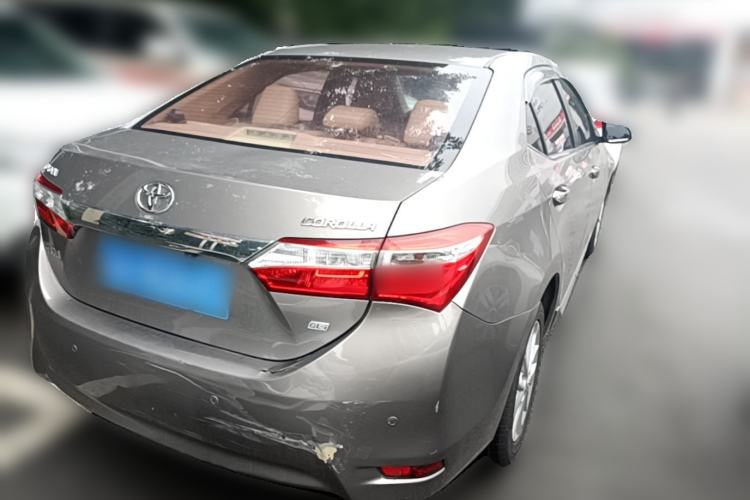 Used Toyota Corolla 2014 1.6L CVT GL-i Leather Edition Rear Right 45 Deg