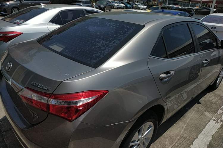 Used Toyota Corolla 2014 1.6L Manual GL Rear Right 45 Deg