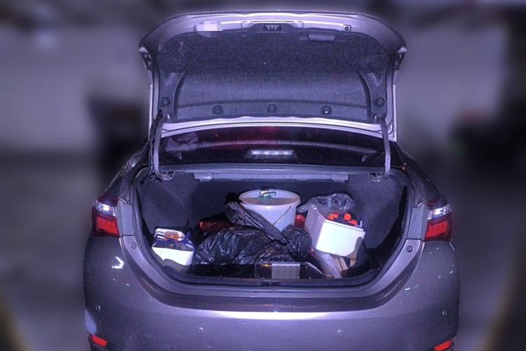 Used Toyota Corolla 2014 1.6L CVT GL-i Leather Edition Trunk