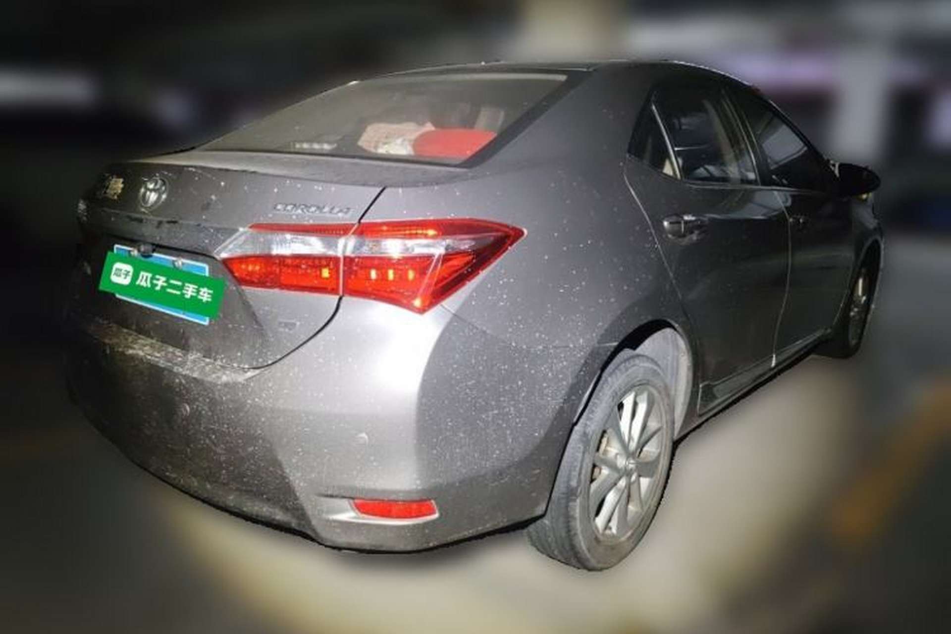 Used Toyota Corolla 2014 1.6L CVT GL-i Leather Edition Rear Right 45 Deg