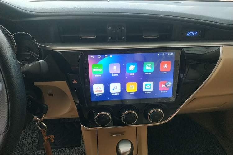 Used Toyota Corolla 2014 1.6L CVT GL Audio And AC Panel