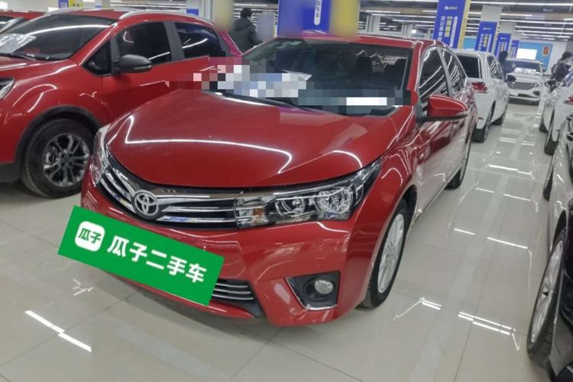 Used Toyota Corolla 2014 1.6L CVT GL-i Leather Edition Front Left 45 Deg