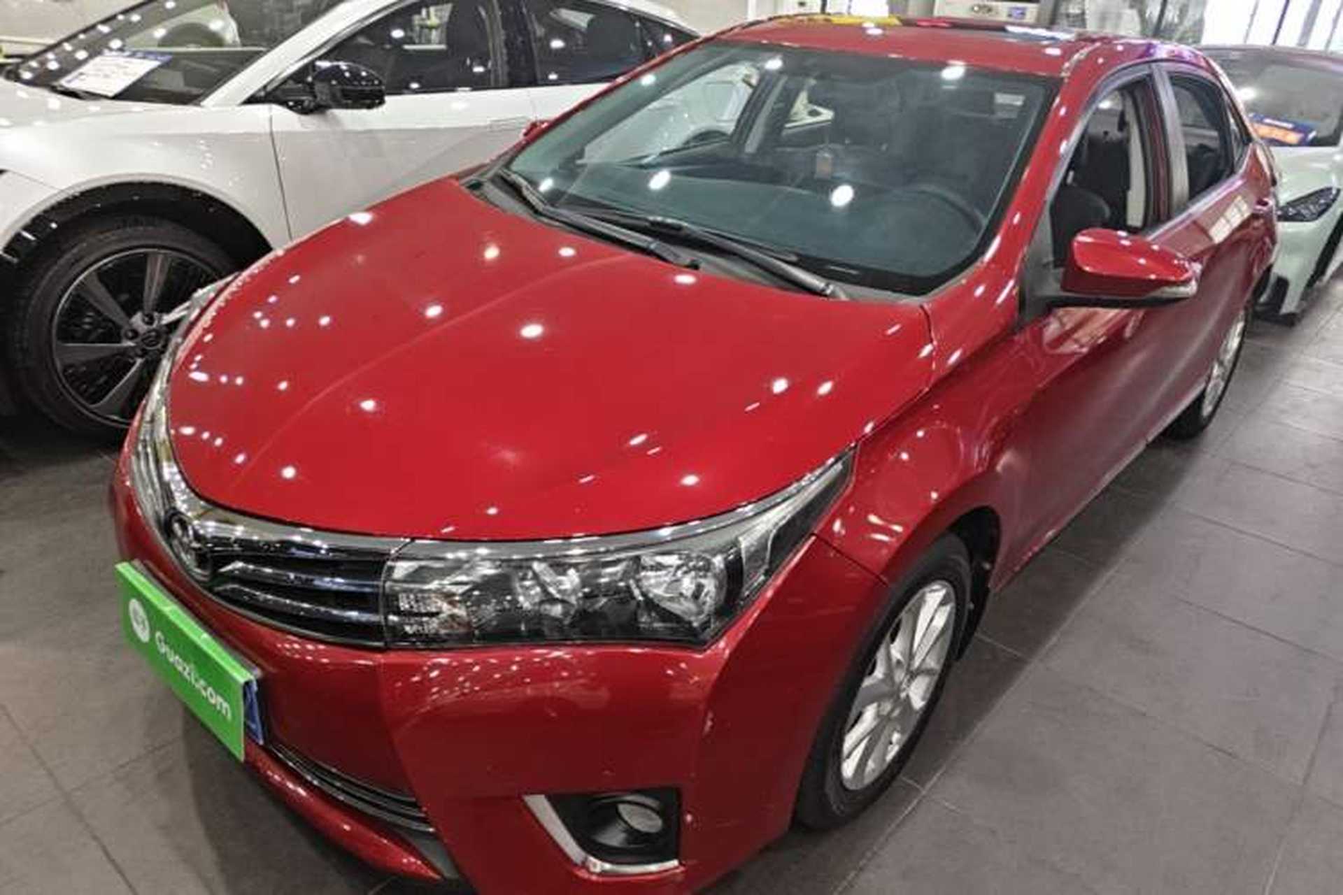 Used Toyota Corolla 2014 1.6L CVT GL-i Leather Edition Front Left 45 Deg