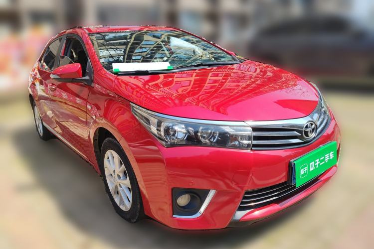 Used Toyota Corolla 2014 1.6L CVT GL-i Leather Edition Front Right 45 Deg