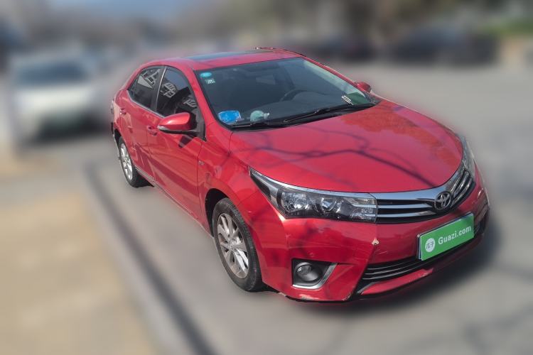 Used Toyota Corolla 2014 1.6L CVT GL-i Leather Edition Front Right 45 Deg