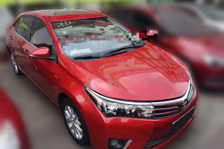 Used Toyota Corolla 2014 1.6L CVT GL-i Leather Edition Front Right 45 Deg
