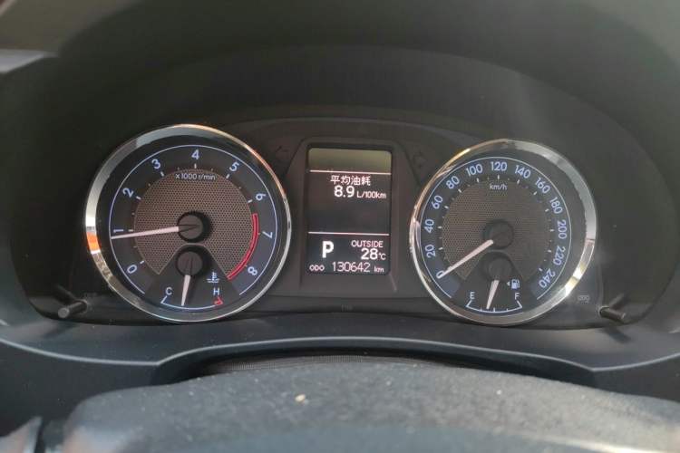 Used Toyota Corolla 2014 1.6L CVT GL-i Leather Edition Instrument Cluster