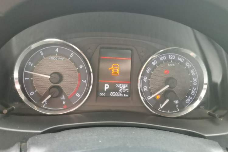 Used Toyota Corolla 2014 1.6L CVT GL-i Leather Edition Instrument Cluster
