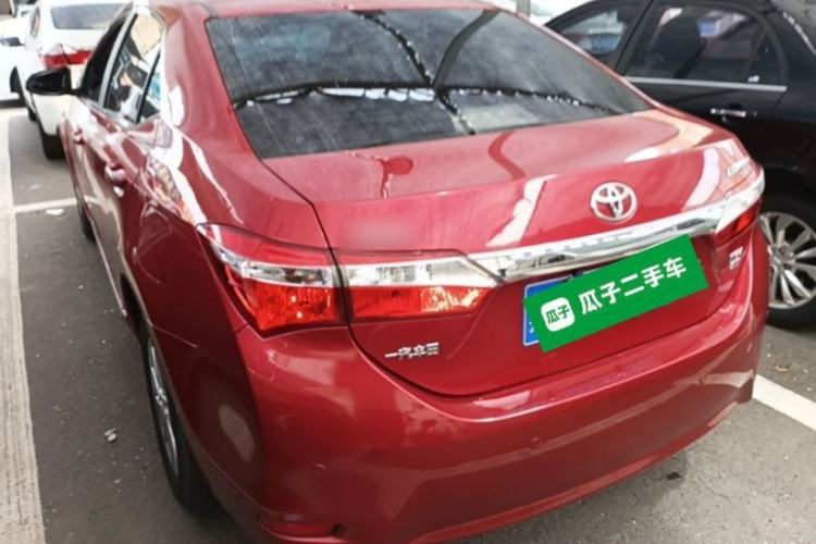 Used Toyota Corolla 2014 1.6L CVT GL-i Rear Left 45 Deg