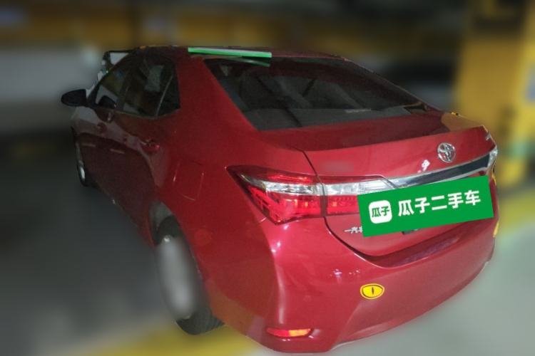 Used Toyota Corolla 2014 1.6L CVT GL-i Leather Edition Rear Left 45 Deg