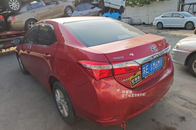Used Toyota Corolla 2014 1.6L CVT GL Rear Left 45 Deg