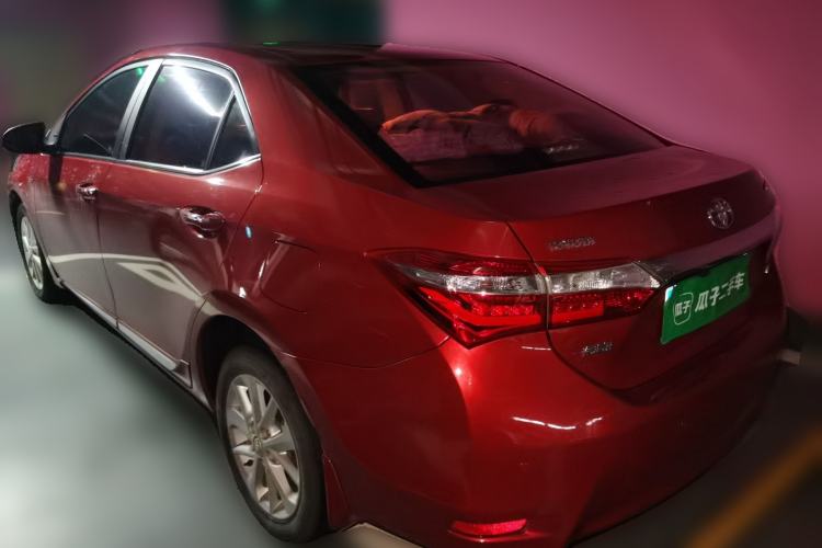 Used Toyota Corolla 2014 1.6L CVT GL-i Leather Edition Rear Left 45 Deg