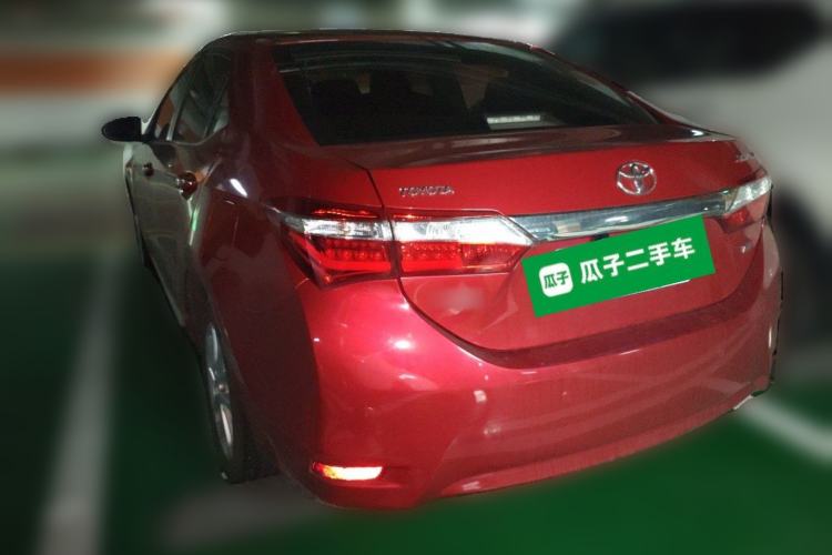 Used Toyota Corolla 2014 1.6L CVT GL-i Leather Edition Rear Left 45 Deg