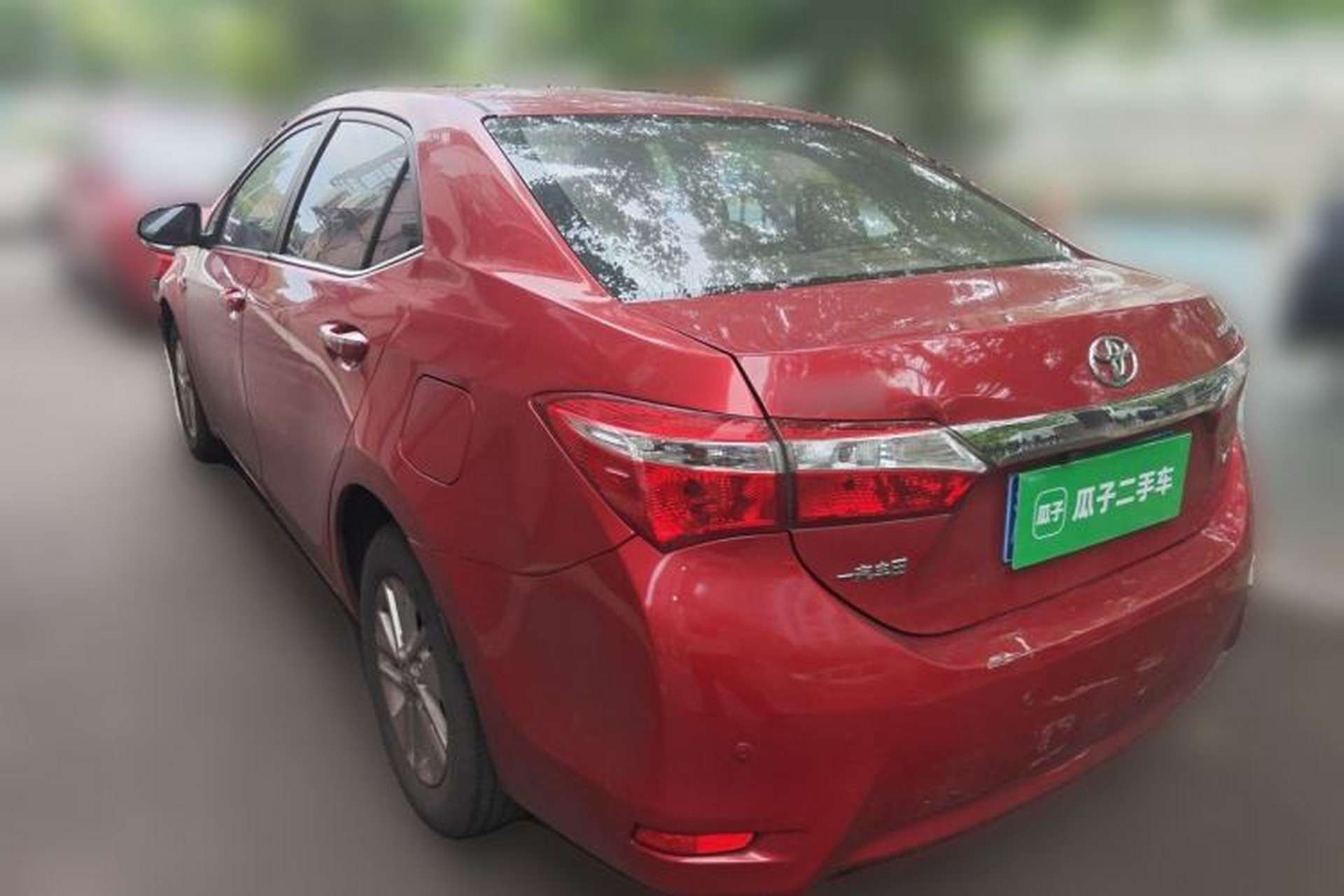 Used Toyota Corolla 2014 1.6L CVT GL Rear Left 45 Deg