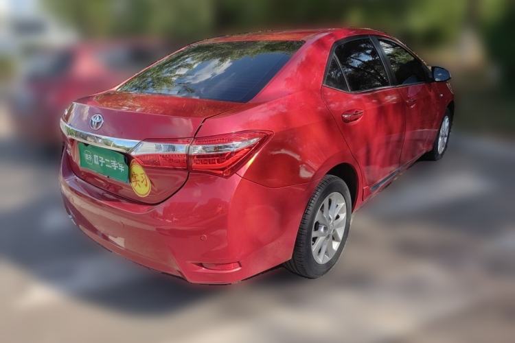 Used Toyota Corolla 2014 1.6L CVT GL-i Leather Edition Rear Right 45 Deg