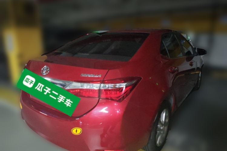 Used Toyota Corolla 2014 1.6L CVT GL-i Leather Edition Rear Right 45 Deg