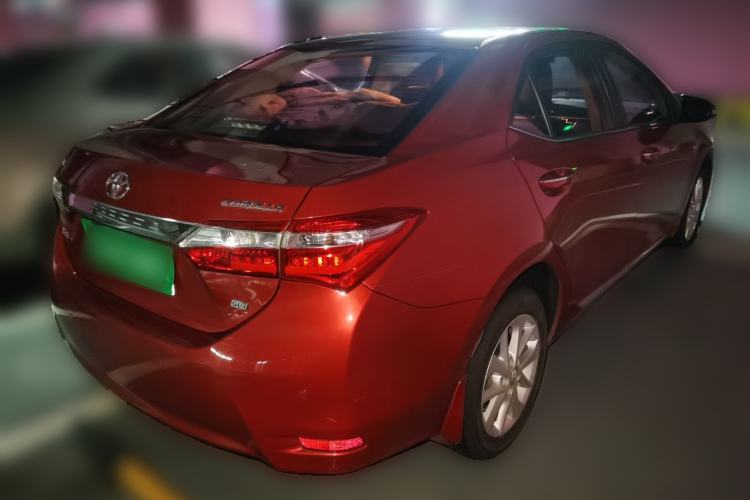 Used Toyota Corolla 2014 1.6L CVT GL-i Leather Edition Rear Right 45 Deg