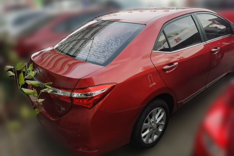 Used Toyota Corolla 2014 1.6L CVT GL-i Leather Edition Rear Right 45 Deg
