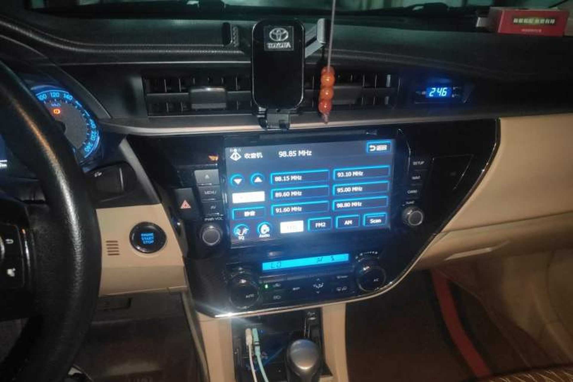 Used Toyota Corolla 2014 1.8L CVT GLX-i Audio And AC Panel
