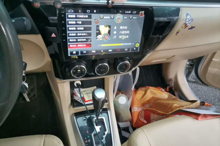 Used Toyota Corolla 2014 1.6L CVT GL Audio And AC Panel