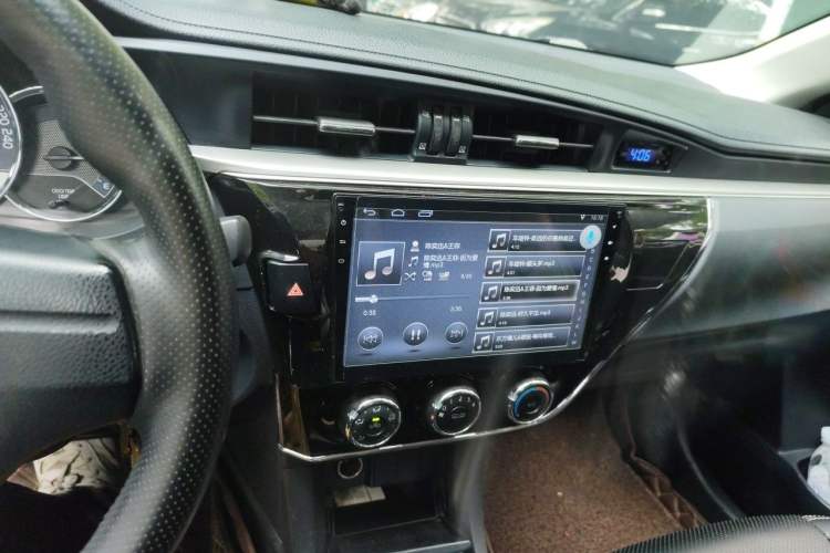 Used Toyota Corolla 2014 1.6L Manual GL Audio And AC Panel