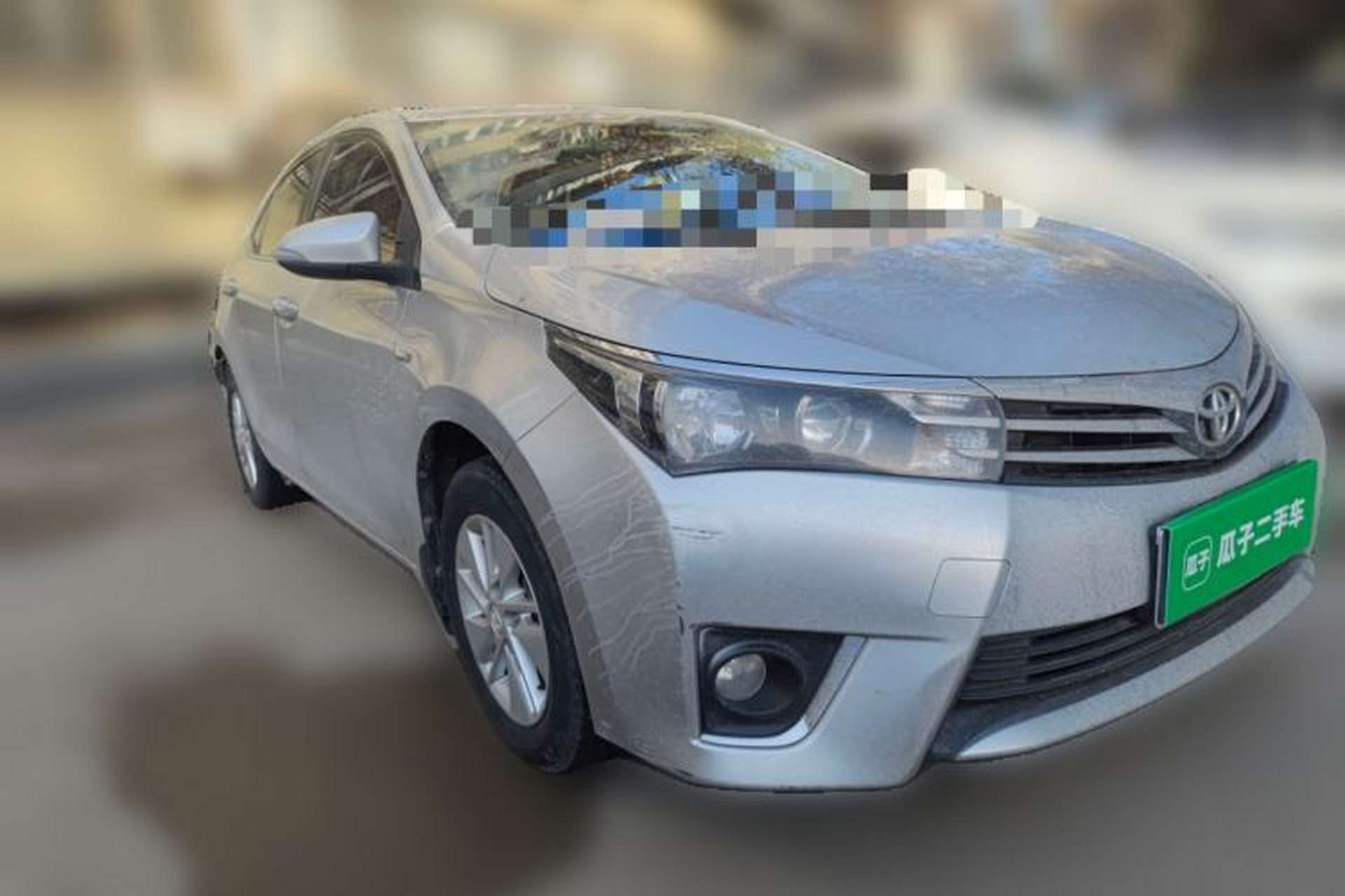 Used Toyota Corolla 2014 1.6L CVT GL Front Right 45 Deg