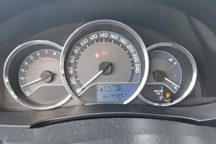 Used Toyota Corolla 2014 1.6L Manual GL Instrument Cluster