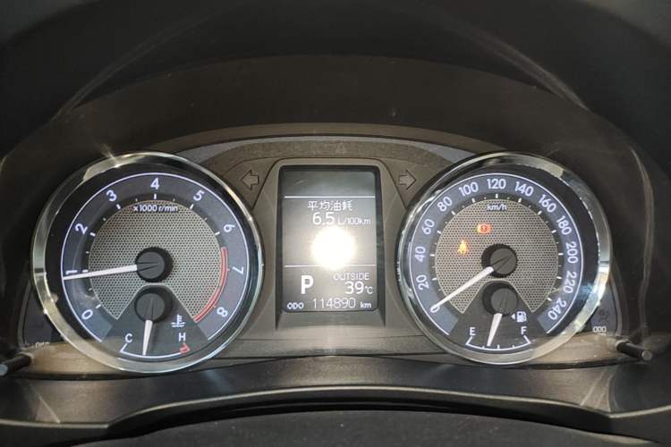 Used Toyota Corolla 2014 1.6L CVT GL-i Instrument Cluster