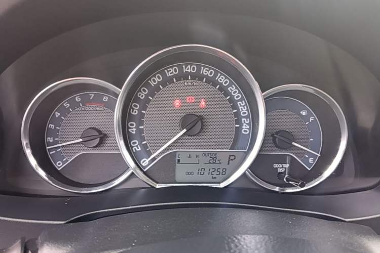 Used Toyota Corolla 2014 1.6L CVT GL Instrument Cluster